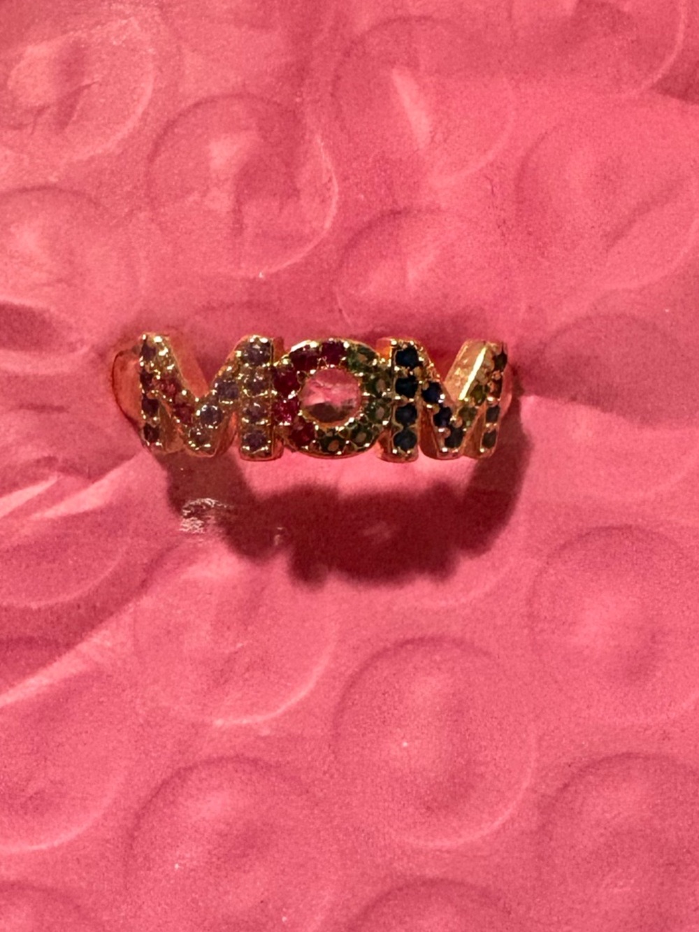 Gold-Plated Mom Ring !